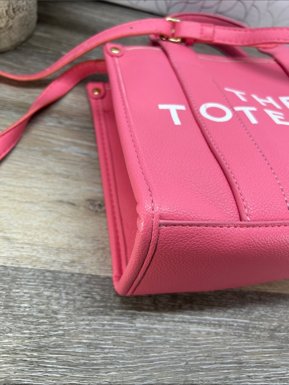 The Tote Bag pink tote - Picture 8 of 11